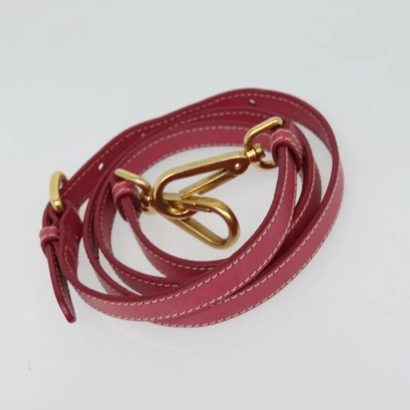 PRADA Hand Bag Nylon 2way Pink Gold Auth 134444 - Picture 13 of 16